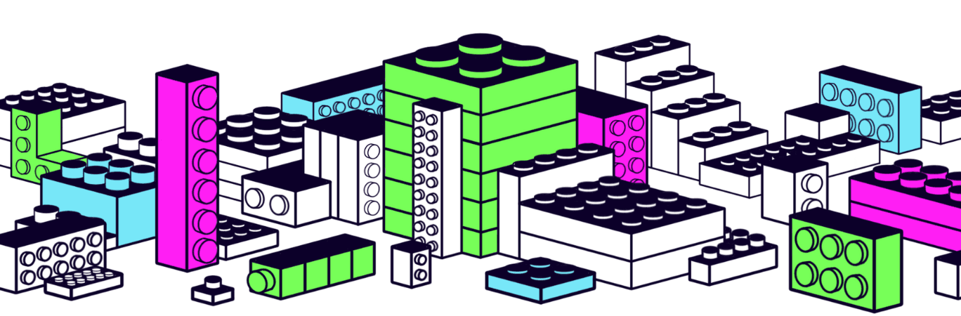 Building blocks cityscape